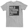 Big & Tall BET Bold Strong Proud Logo Tee -Workout Clothes Sales Store 5161061