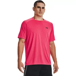 Big & Tall Under Armour Tech 2.0 Novelty Tee -Workout Clothes Sales Store 5162664 Penta Pink