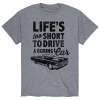 Men's Too Short Boring Car Tee -Workout Clothes Sales Store 5162996 Gray