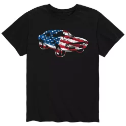 Men's American Car Tee -Workout Clothes Sales Store 5163006 Black