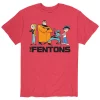 Men's Danny Phantom The Fentons Tee -Workout Clothes Sales Store 5163778 Red