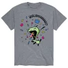 Men's Invader Zim Gir Whachoosay Tee -Workout Clothes Sales Store 5163792 Gray