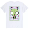 Men's Invader Zim Tounge Out Tee -Workout Clothes Sales Store 5163798 White