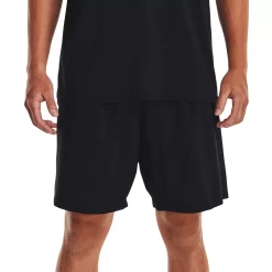 Men's Under Armour Woven Graphic Shorts -Workout Clothes Sales Store 5166048 Black Versa Blue