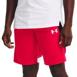 Men's Under Armour Baseline Shorts 11 Men's Under Armour Baseline Shorts -Workout Clothes Sales Store 5166052 Red White