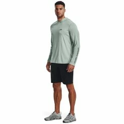 Men's Under Armour Drift Tide UA Tech™ Knit Crewneck Tee -Workout Clothes Sales Store 5175374 ALT2