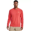 Men's Under Armour Drift Tide UA Tech⢠Knit Crewneck Tee 1 Men's Under Armour Drift Tide UA Tech⢠Knit Crewneck Tee -Workout Clothes Sales Store 5175374 Venom Red