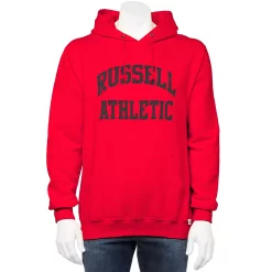 Men's Russell Athletic Dri-Power Fleece Hoodie -Workout Clothes Sales Store 5177285 True Red