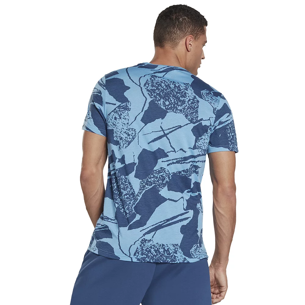 Men's Reebok Workout Ready Printed Tee 5 Men's Reebok Workout Ready Printed Tee - Image 3