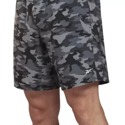Men's Reebok Workout Ready Woven Camo Shorts -Workout Clothes Sales Store 5178347 ALT2