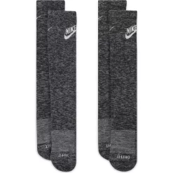 Unisex Nike Everyday Plus Dri-FIT Cushioned Crew Socks 15 Unisex Nike Everyday Plus Dri-FIT Cushioned Crew Socks -Workout Clothes Sales Store 5182359 Black White