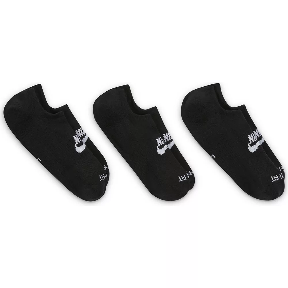 Men's Nike 3-pack Everyday Plus Dri-FIT Cushioned Footie Socks 6 Men's Nike 3-pack Everyday Plus Dri-FIT Cushioned Footie Socks - Image 4