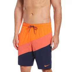Big & Tall Nike Color Surge 11" Swim Trunks -Workout Clothes Sales Store 5195620 Total Orange