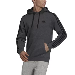 Big & Tall adidas Essentials Athletic Fleece Hoodie -Workout Clothes Sales Store 5205795 ALT2
