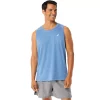 Men's ASICS Ready-Set Lyte Tank Top 2 Men's ASICS Ready-Set Lyte Tank Top -Workout Clothes Sales Store 5206589 Lake Drive Heather