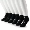 Men's Big & Tall Under Armour 6-Pack Training Cotton Low-Cut Socks -Workout Clothes Sales Store 5209846 Black