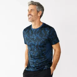 Men's Tek Gear® Dry Tek Printed Tee -Workout Clothes Sales Store 5223988 Navy Camo