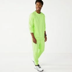 Men's Tek Gear® French-Terry Lounge Crew Sweatshirt -Workout Clothes Sales Store 5224226 ALT9