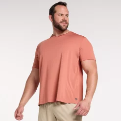 Big & Tall FLX Dynamic Comfort V-Neck Tee -Workout Clothes Sales Store 5224306 Marine Mauve