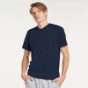 Men's FLX Dynamic Comfort V-Neck Tee -Workout Clothes Sales Store 5224628 Navy Water