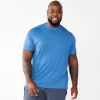 Big & Tall Tek Gear® Core Tee 2 Big & Tall Tek Gear® Core Tee -Workout Clothes Sales Store 5237684 Splashing Blue Bay