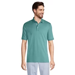 Big & Tall Lands' End Classic-Fit Supima Polo -Workout Clothes Sales Store 5247884 Teal Shadow