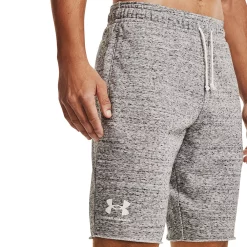 Big & Tall Under Armour UA Rival Terry Shorts -Workout Clothes Sales Store 5247985 ALT3