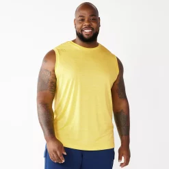 Big & Tall Tek Gear® 3-Pack Dry Tek Muscle Tee -Workout Clothes Sales Store 5261631 ALT2