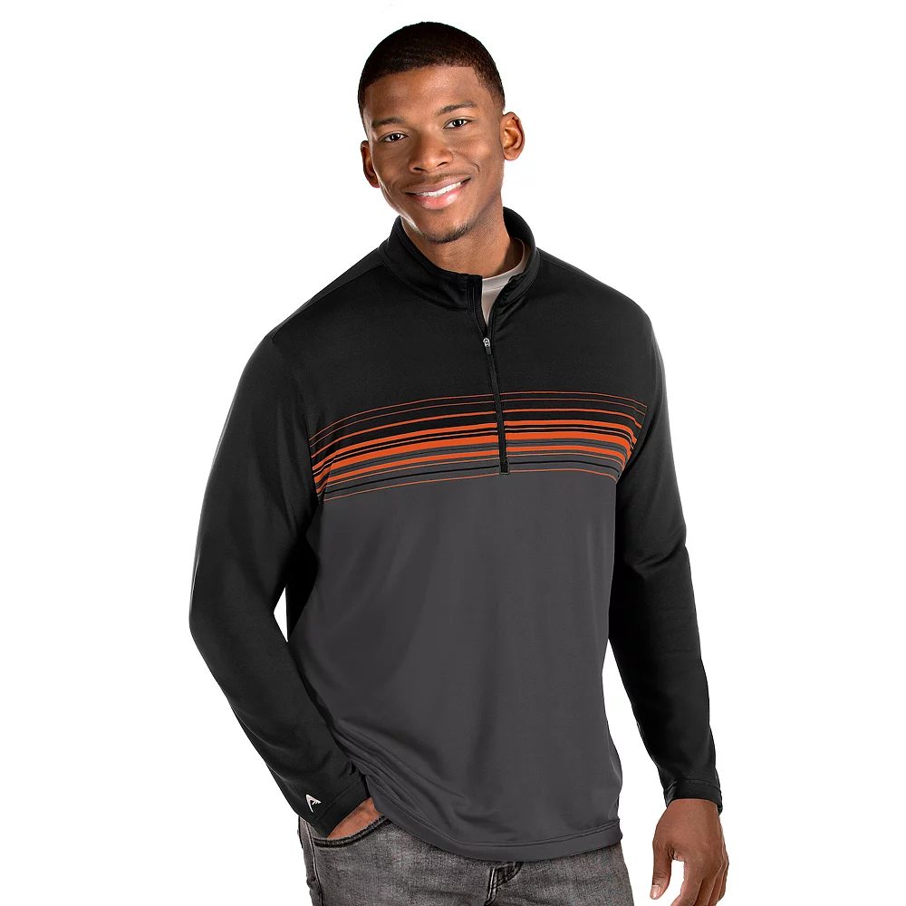 Men's Antigua Pace Regular-Fit Colorblock Quarter-Zip Pullover 3 Men's Antigua Pace Regular-Fit Colorblock Quarter-Zip Pullover