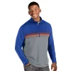 Men's Antigua Pace Regular-Fit Colorblock Quarter-Zip Pullover -Workout Clothes Sales Store 5270584