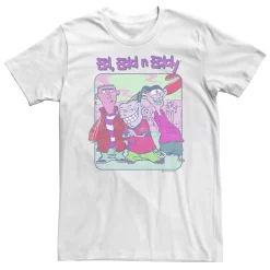 Big & Tall Ed, Edd & Eddy Distressed Poster Tee