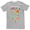 Big & Tall Cartoon Network Gumball Five Stars Group Shot Colorful Tee -Workout Clothes Sales Store 5290865 Athletic Heather