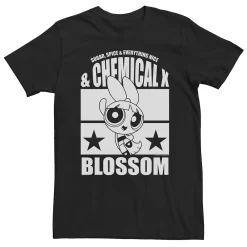 Big & Tall Cartoon Network The Powerpuff Girls Chemical X Blossom Tee