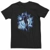Big & Tall Marvel Avengers Endgame Iron Man Blast Tee -Workout Clothes Sales Store 5292008 Black