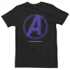 Big & Tall Marvel Avengers Endgame Team Mission #DontSpoilTheEndgame Tee