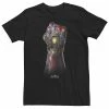 Big & Tall Marvel Avengers Endgame Infinity Stone Gauntlet Color Logo Tee -Workout Clothes Sales Store 5292816