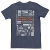 Big & Tall Father's Day "If Papa Can't Fix It, No One Can" Tools Tee -Workout Clothes Sales Store 5301584 Navy Heather