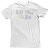 Big & Tall Fifth Sun Make Today Amazing Doodle Tee -Workout Clothes Sales Store 5301629 White