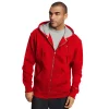 Men's Champion® Fleece Powerblend Zip-Up Hoodie -Workout Clothes Sales Store 5324452 Team Red Scarlet