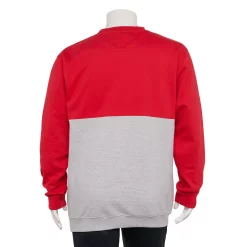 Big & Tall Champion® Colorblock Sweatshirt -Workout Clothes Sales Store 5358419 ALT