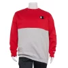 Big & Tall Champion® Colorblock Sweatshirt 1 Big & Tall Champion® Colorblock Sweatshirt -Workout Clothes Sales Store 5358419 Red Heather