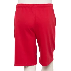 Big & Tall Champion® Vertical Script Fleece Shorts -Workout Clothes Sales Store 5484422 ALT