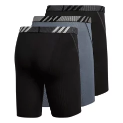 Men's adidas 3-pack Sport Performance Mesh Long-Leg Boxer Briefs 18 Men's adidas 3-pack Sport Performance Mesh Long-Leg Boxer Briefs -Workout Clothes Sales Store 5485548 ALT5