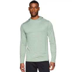 Men's Gaiam Everyday Basic Hoodie -Workout Clothes Sales Store 5490111 Sea Spray Heather