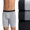 Men's Jockey® 3-pack Active Ultra-Soft Long-Leg Boxer Briefs