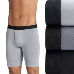 Men's Jockey® 3-pack Active Ultra-Soft Long-Leg Boxer Briefs