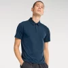 Men's FLX Dynamic Comfort Polo -Workout Clothes Sales Store 5503747 Navy Water