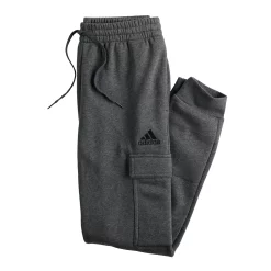 Men's adidas Essentials Tapered Fleece Cargo Pants -Workout Clothes Sales Store 5517436 ALT2
