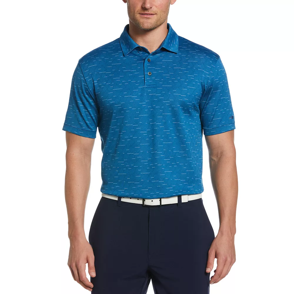 Men's Grand Slam Space Dye Argyle Patterned Golf Polo 3 Men's Grand Slam Space Dye Argyle Patterned Golf Polo
