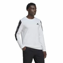 Men's adidas Taped Camo Jersey Tee -Workout Clothes Sales Store 5517495 ALT2